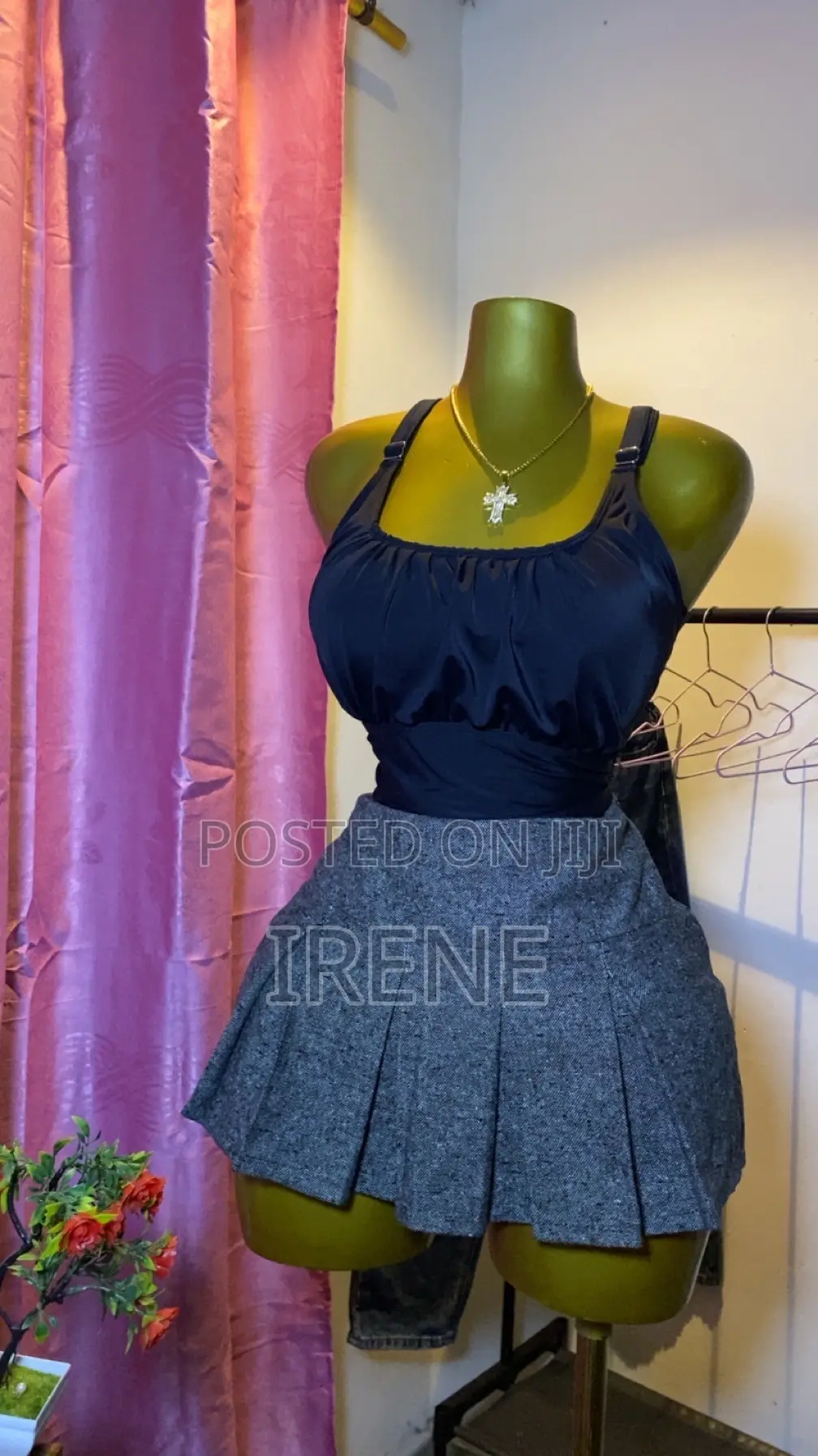 Uk Thrift Bodysuits and Jeans Skirt