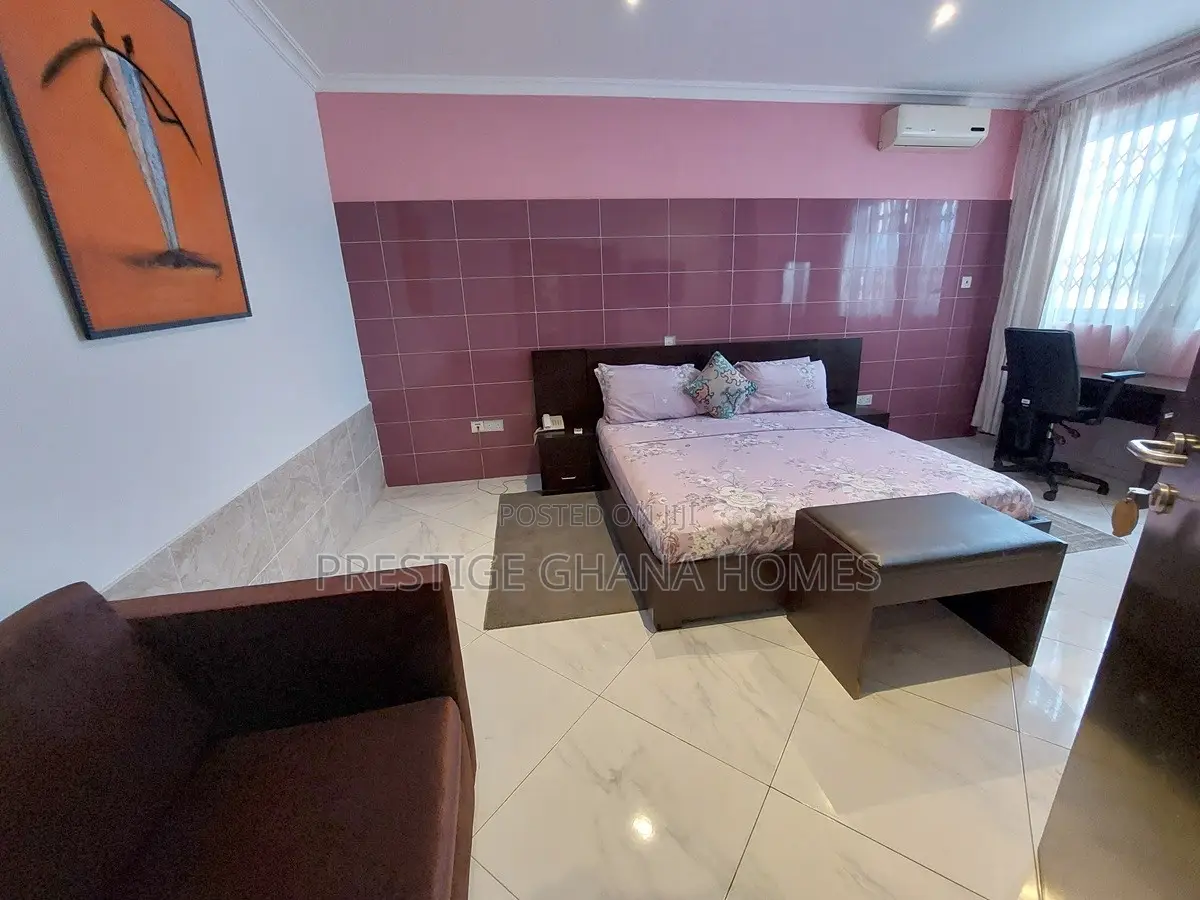Furnished 1bdrm Apartment in Ghana Homes, A&C Mall Area for rent