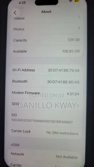Apple iPhone 14 Pro Max 128 GB White