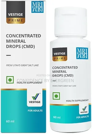 Concentrated Mineral Drops Vestige (From Utah's Great Salt Lake)