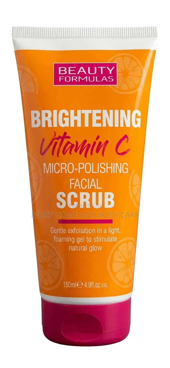 Beauty Formulas Brightening Vitamin C Micro- Polishing Facial Scrub