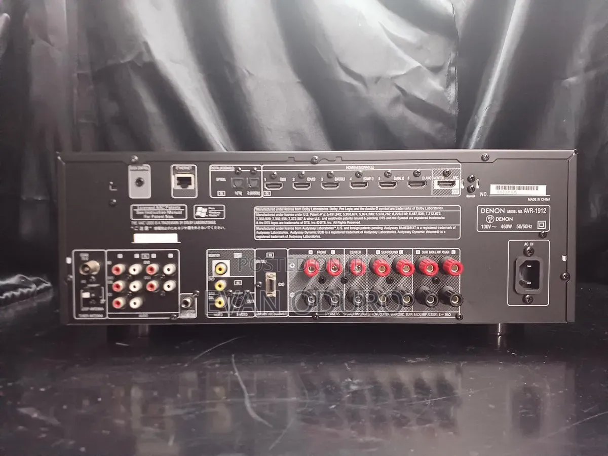 Powerful Denon AVR Receiver 9.1hdmi/Optical/Aux/USB/Bluetooth/Radio