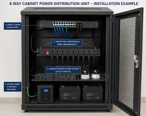 8-Way Cabinet Power Distribution Unit (PDU)