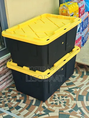 Strong 27 Gallons Capacity Plastic Storage Containers