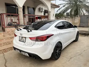 Hyundai Elantra GLS Sedan FWD (1.8L 4cyl 6A) 2013 White