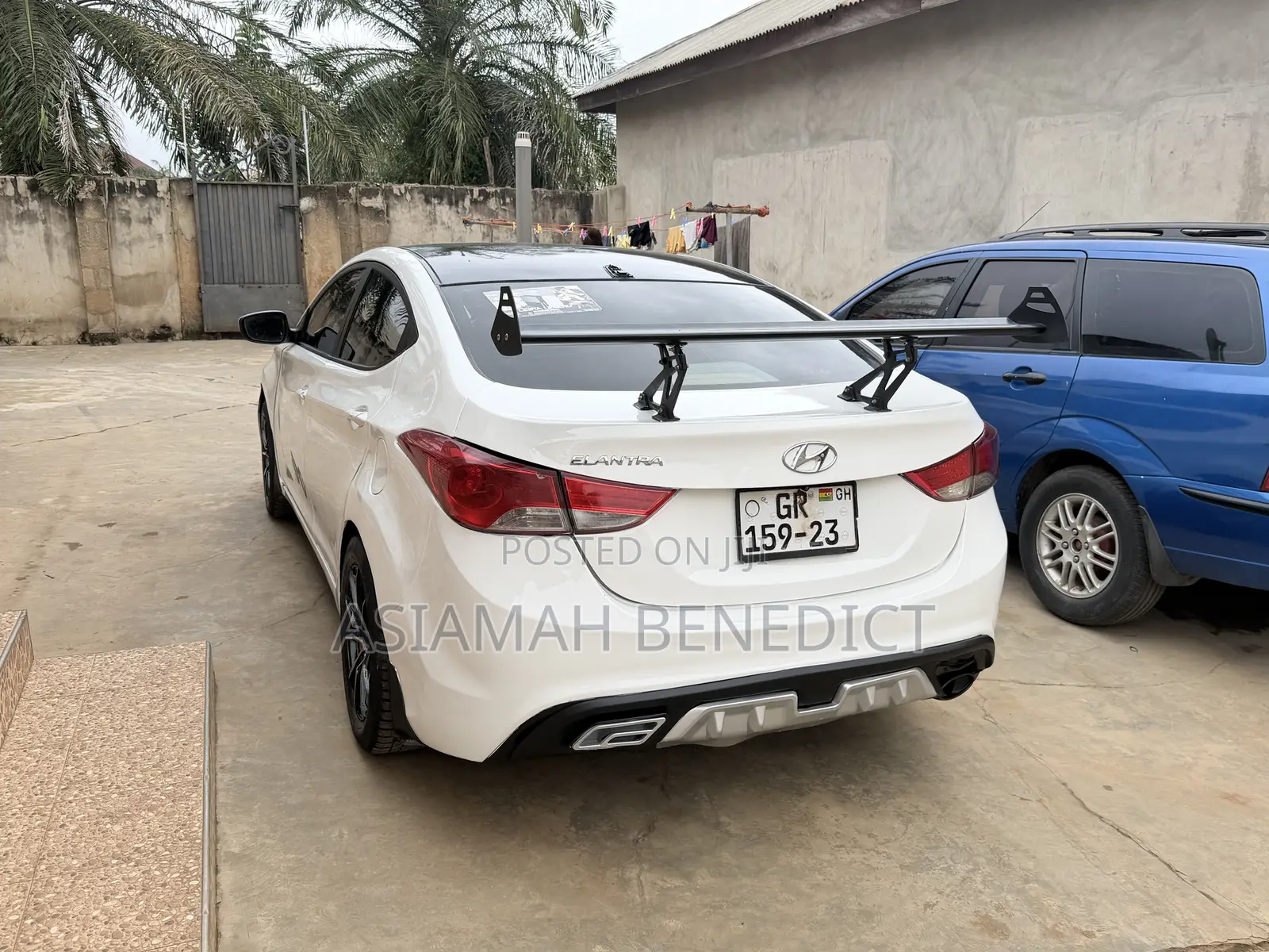 Hyundai Elantra GLS Sedan FWD (1.8L 4cyl 6A) 2013 White