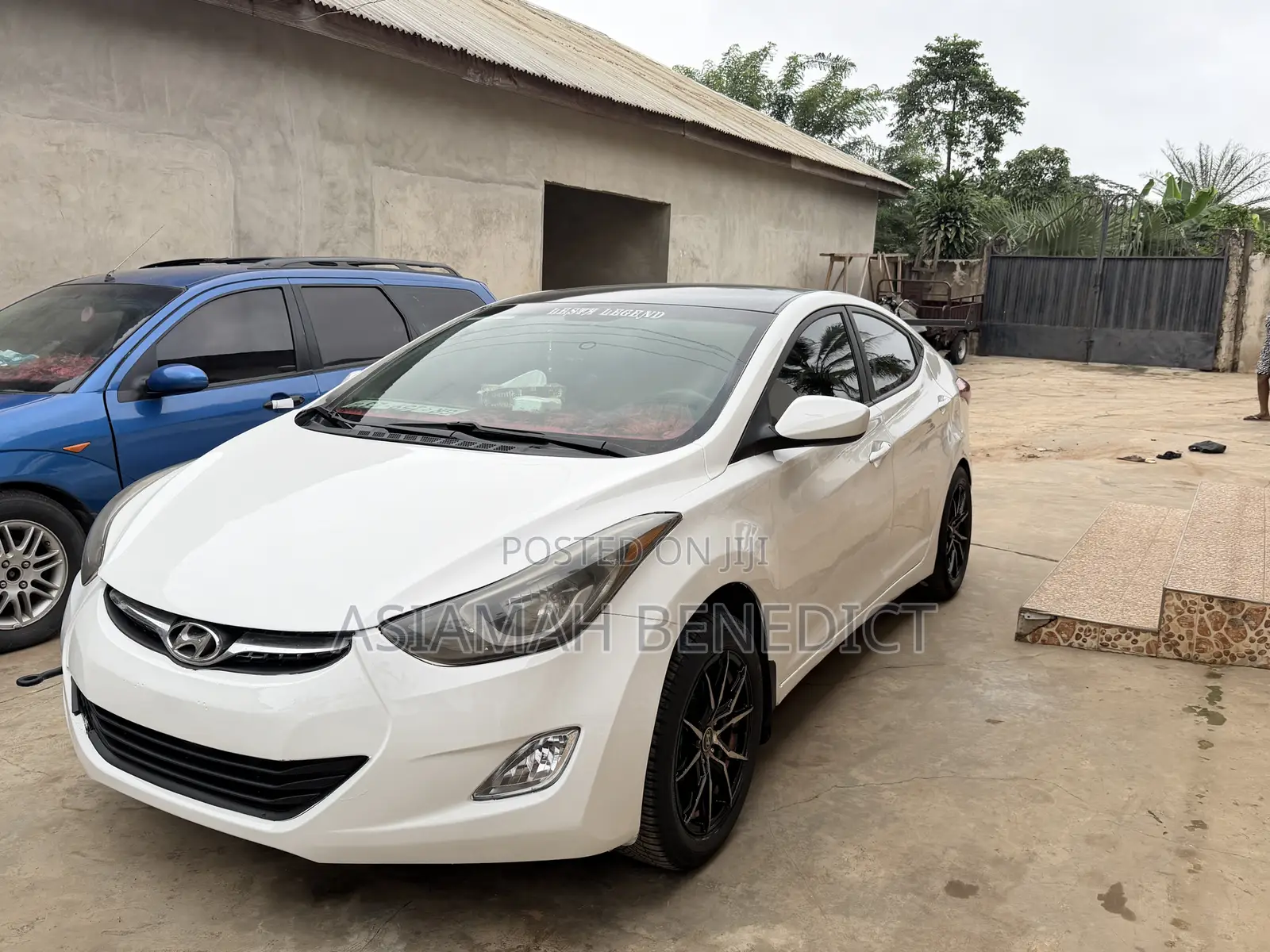 Hyundai Elantra GLS Sedan FWD (1.8L 4cyl 6A) 2013 White