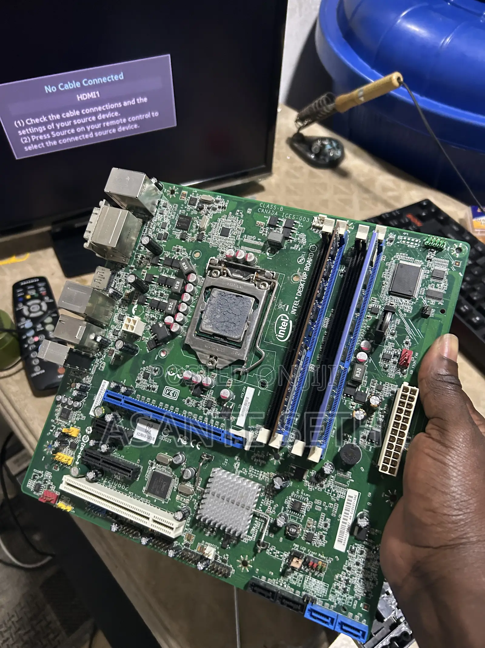Intel Core I3 3rd Gen Gaming With Processor and Motherboard