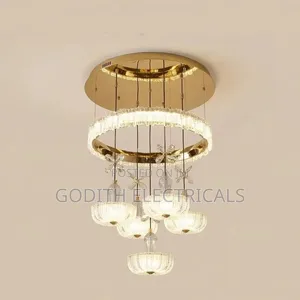 Modern Luxury French Gold Aluminum Pendant Light