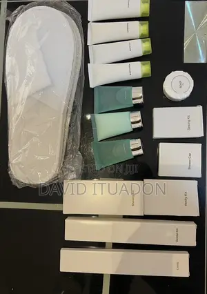 Hotel Amenity Bottles (Shampoo, Bath Gel, Body Lotion)