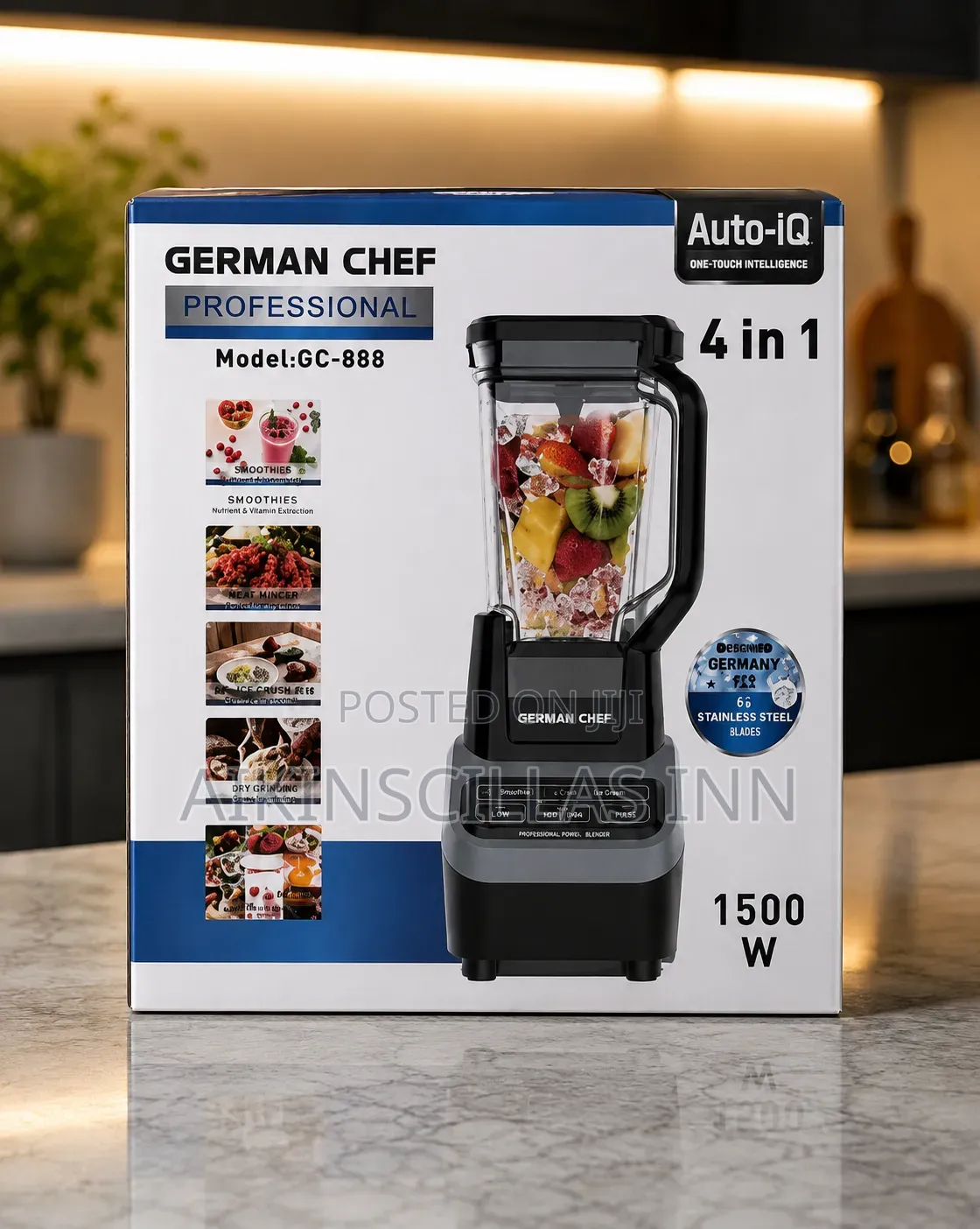German Chef 4in1 Commercial Blender