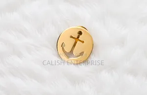 Premium 4-Piece Gold Lapel Pin Set – Elegant Stylish