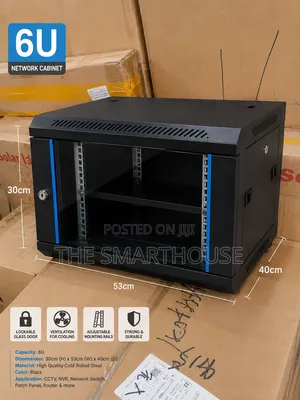 6U NETWORK CABINET — Compact, Secure Professional