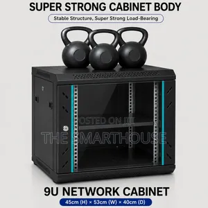 9U NETWORK CABINET — Compact, Secure Professional