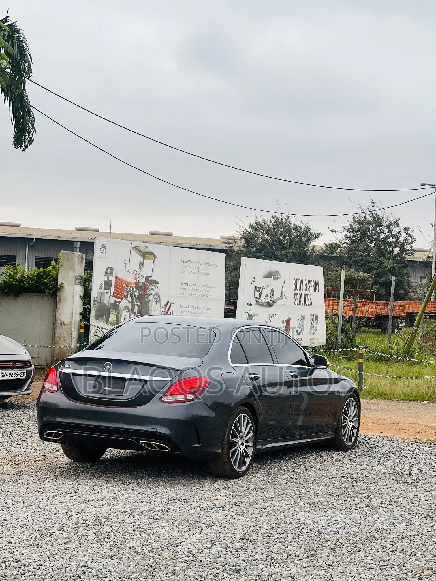 Mercedes-Benz C300 2016 Gray