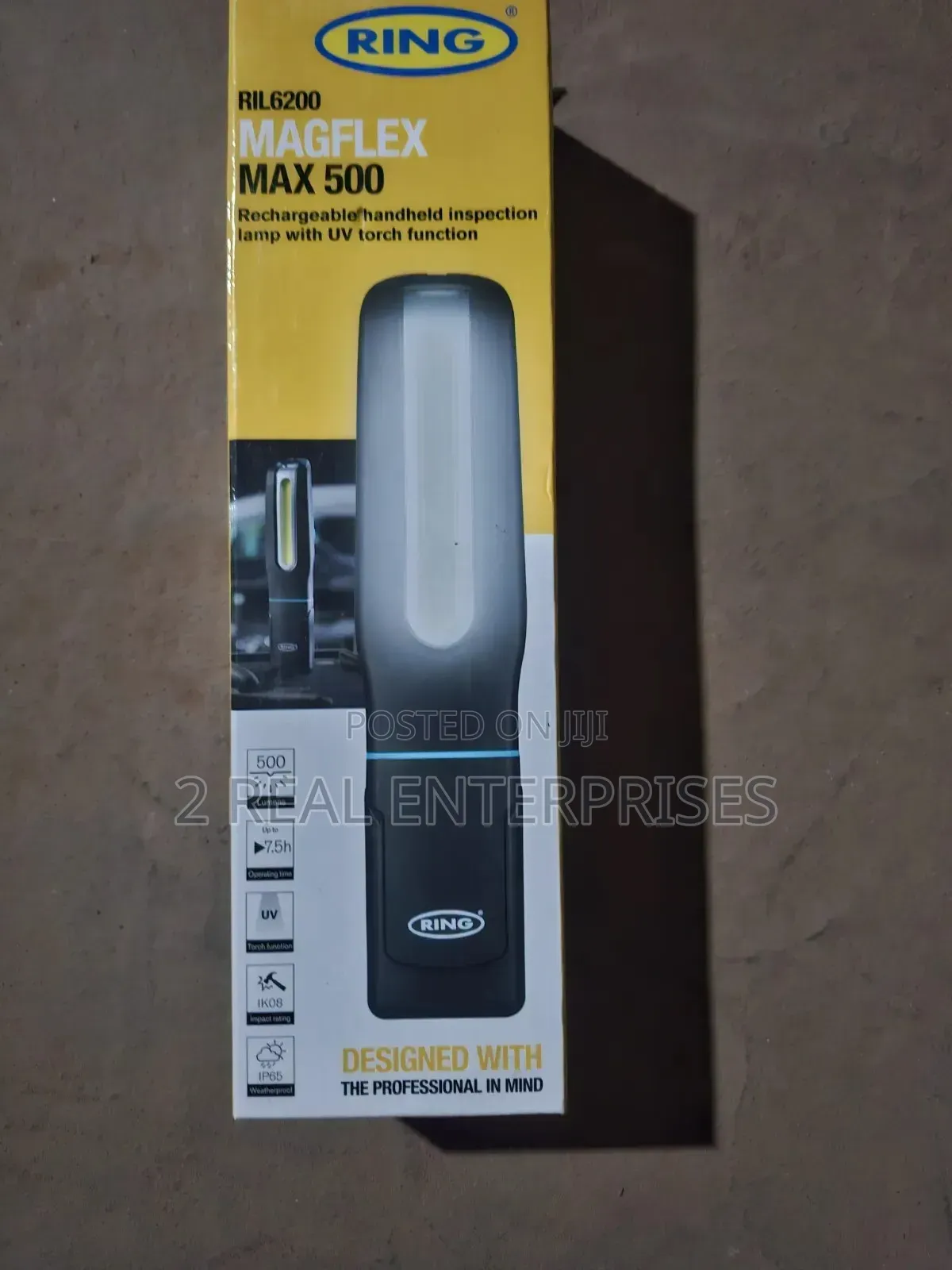 Ring Magflex Max 500 Rechargeable Handheld Inspection Lamp RIL6200