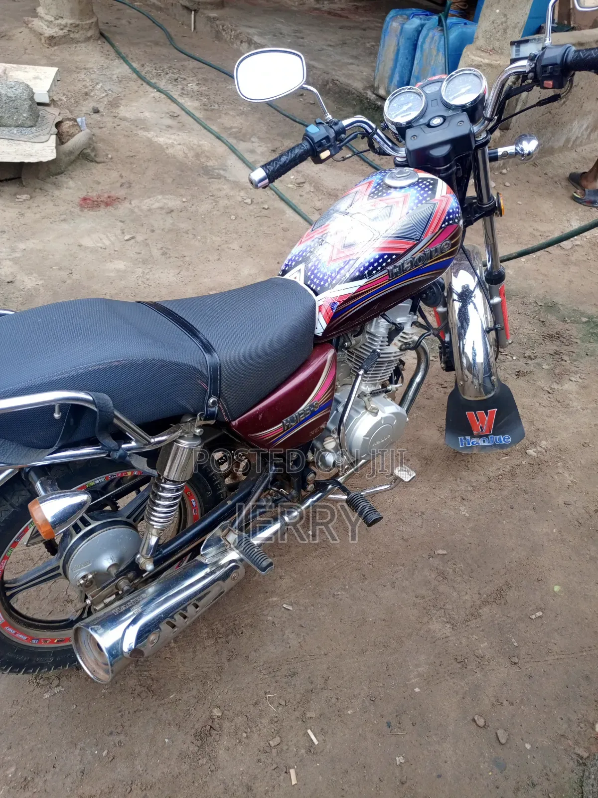 Haojue HJ125-8K 2025 Red