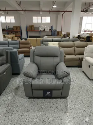 Single Electric Massaging and Heating Recliner Chair