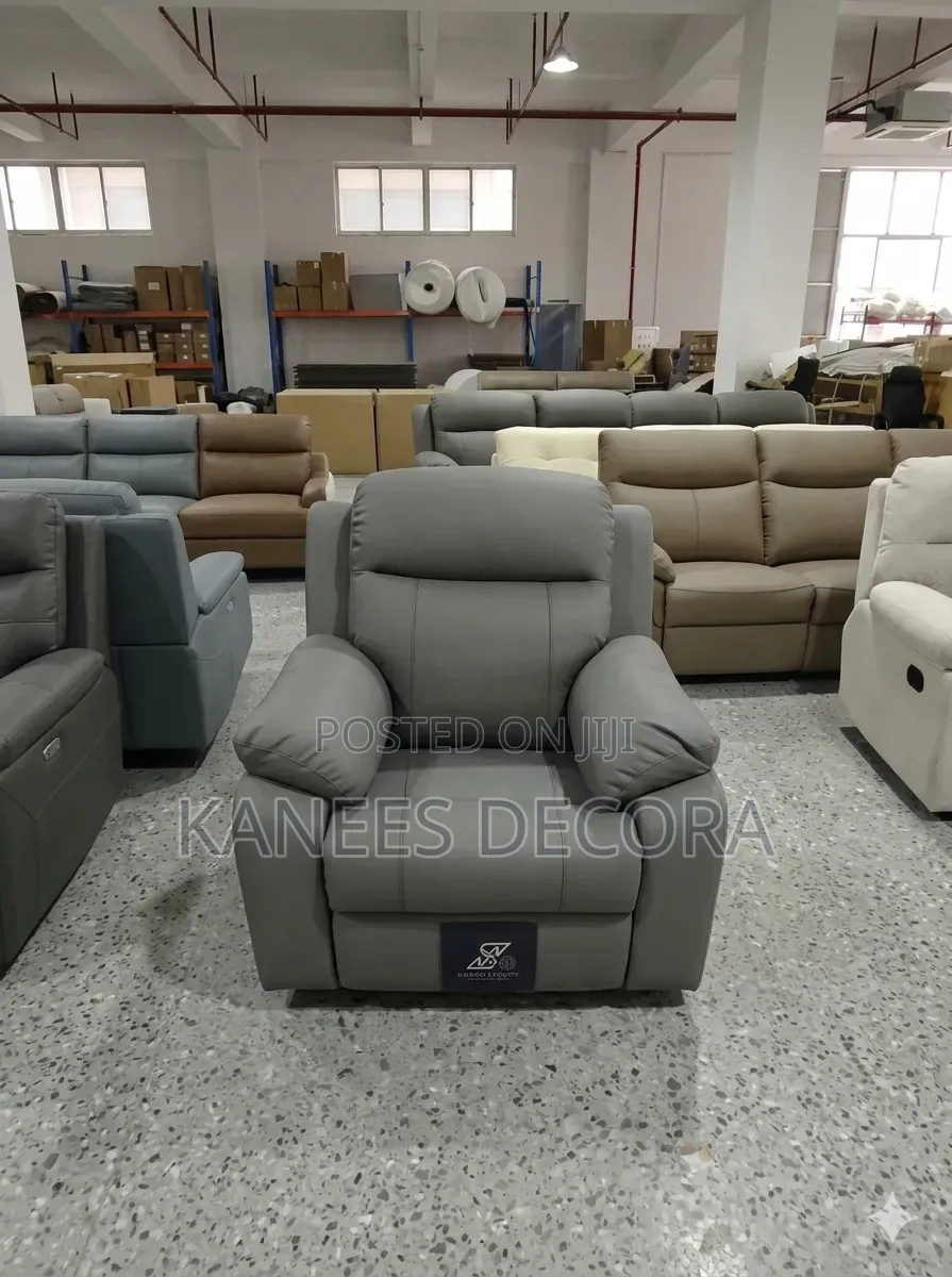 Single Electric Massaging and Heating Recliner Chair