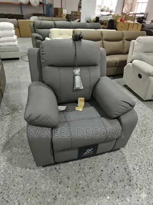 Single Electric Massaging and Heating Recliner Chair