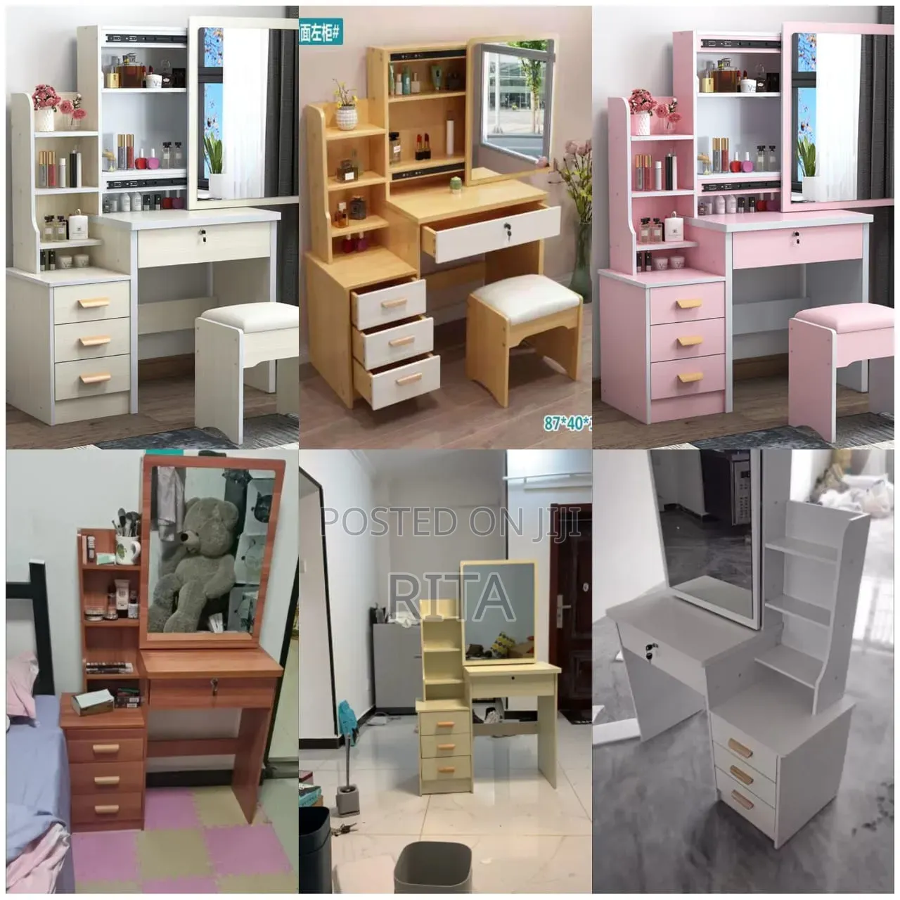 A Dresser or Vanity Set