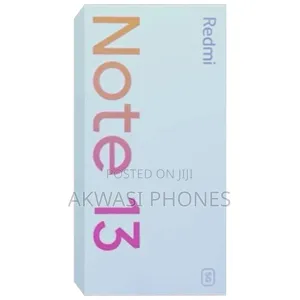 New Xiaomi Redmi Note 13 128 GB Black