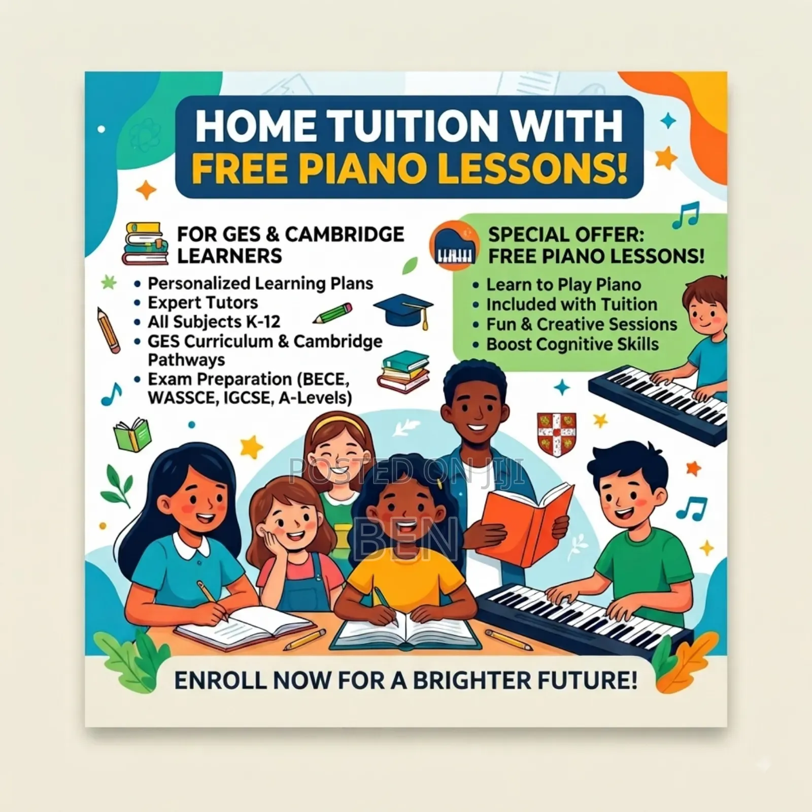 Home Tuition With Exciting Piano Lessons.