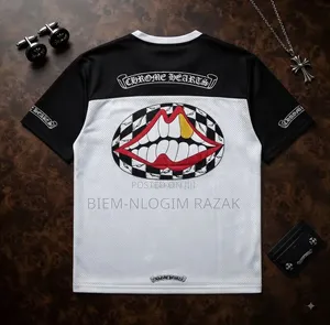 High Quality Chrome Heart and Supreme Tops Available