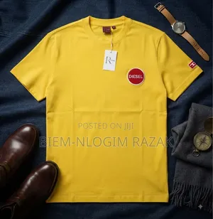 High Quality Cortez, Off-White N Diesel Tshirts Available in Stock