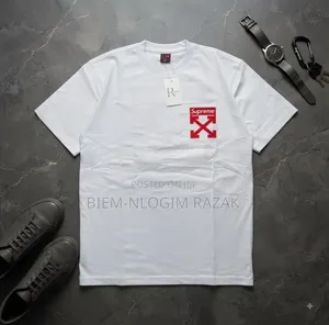 High Quality Cortez, Off-White N Diesel Tshirts Available in Stock
