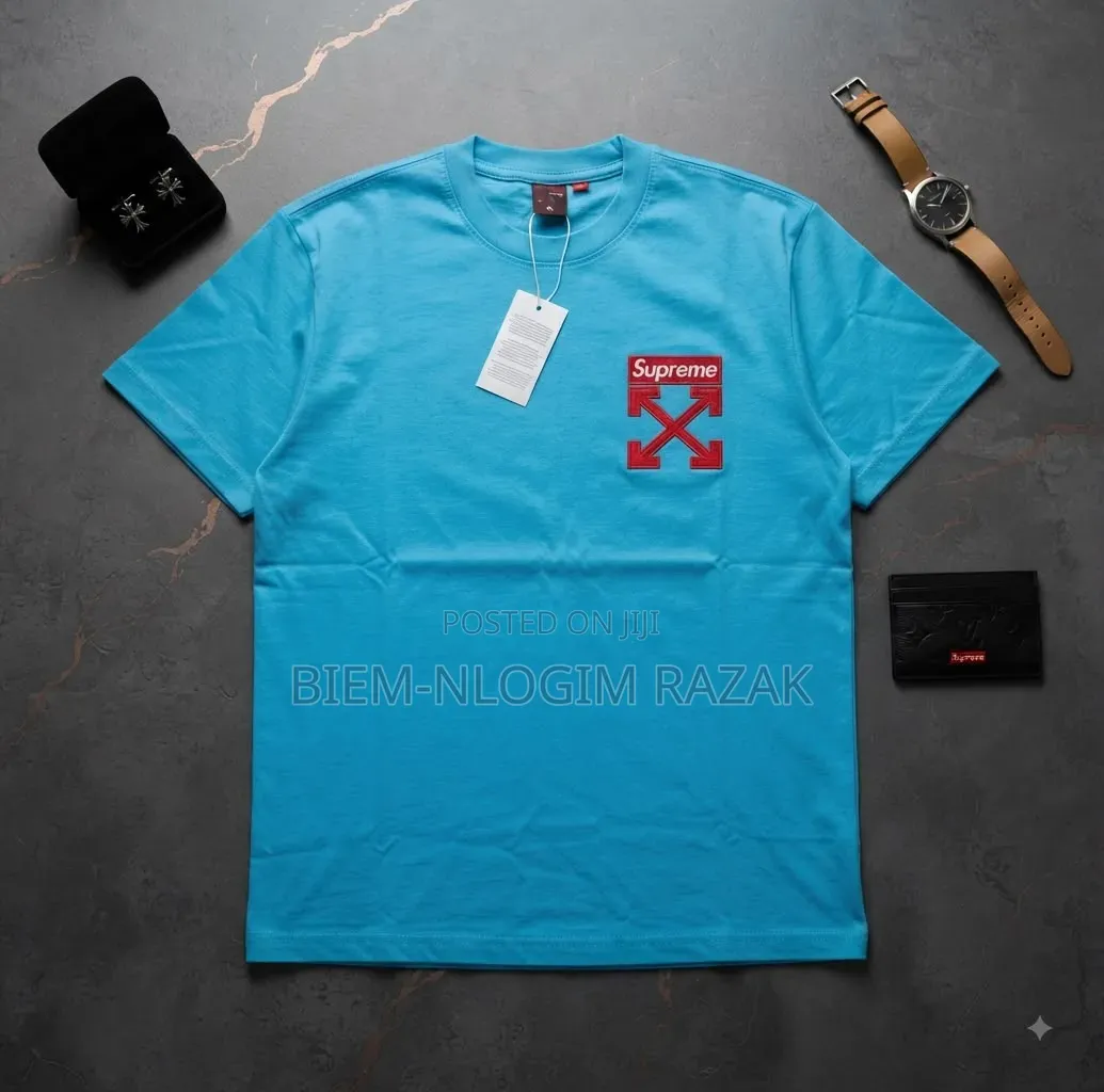 High Quality Cortez, Off-White N Diesel Tshirts Available in Stock