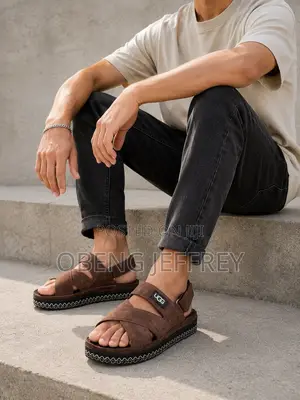 Original UGG Golden Star Glide Sandals in Black or Brown