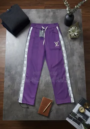Versace, Luis Vuitton and Nike Thick N Heavy Joggers Available