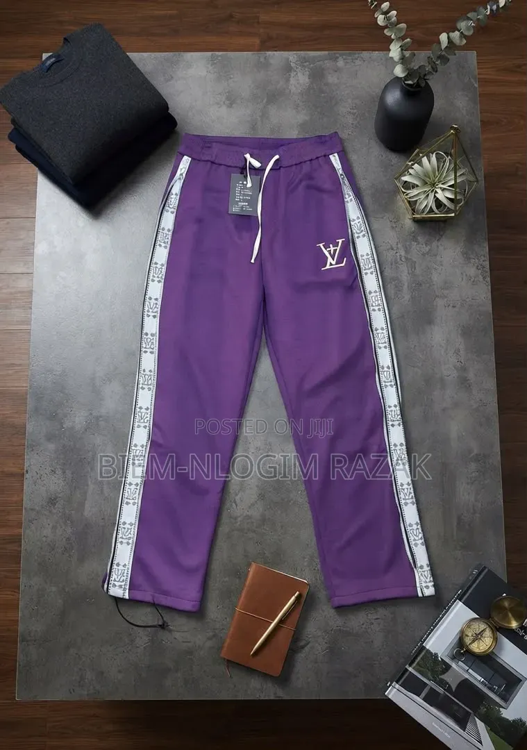 Versace, Luis Vuitton and Nike Thick N Heavy Joggers Available