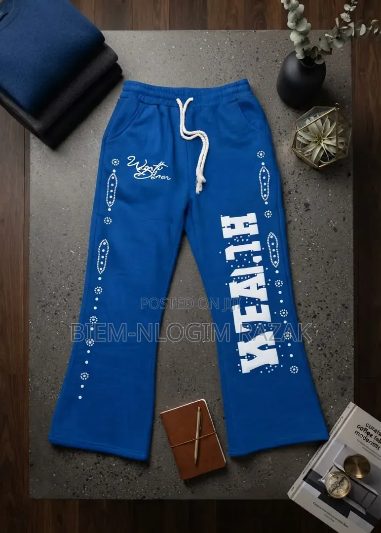 Versace, Luis Vuitton and Nike Thick N Heavy Joggers Available