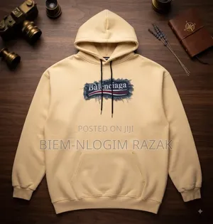 High Quality Chrome Heart and Balenciaga Hoodies Available in Stock