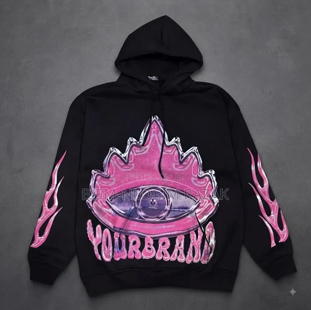 High Quality Chrome Heart and Balenciaga Hoodies Available in Stock