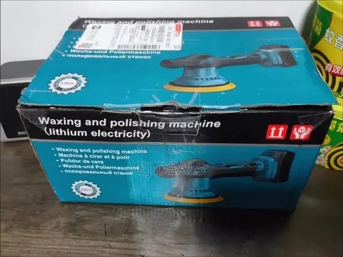Car Polisher Machine Cordless With 2 Batteries and Accessories