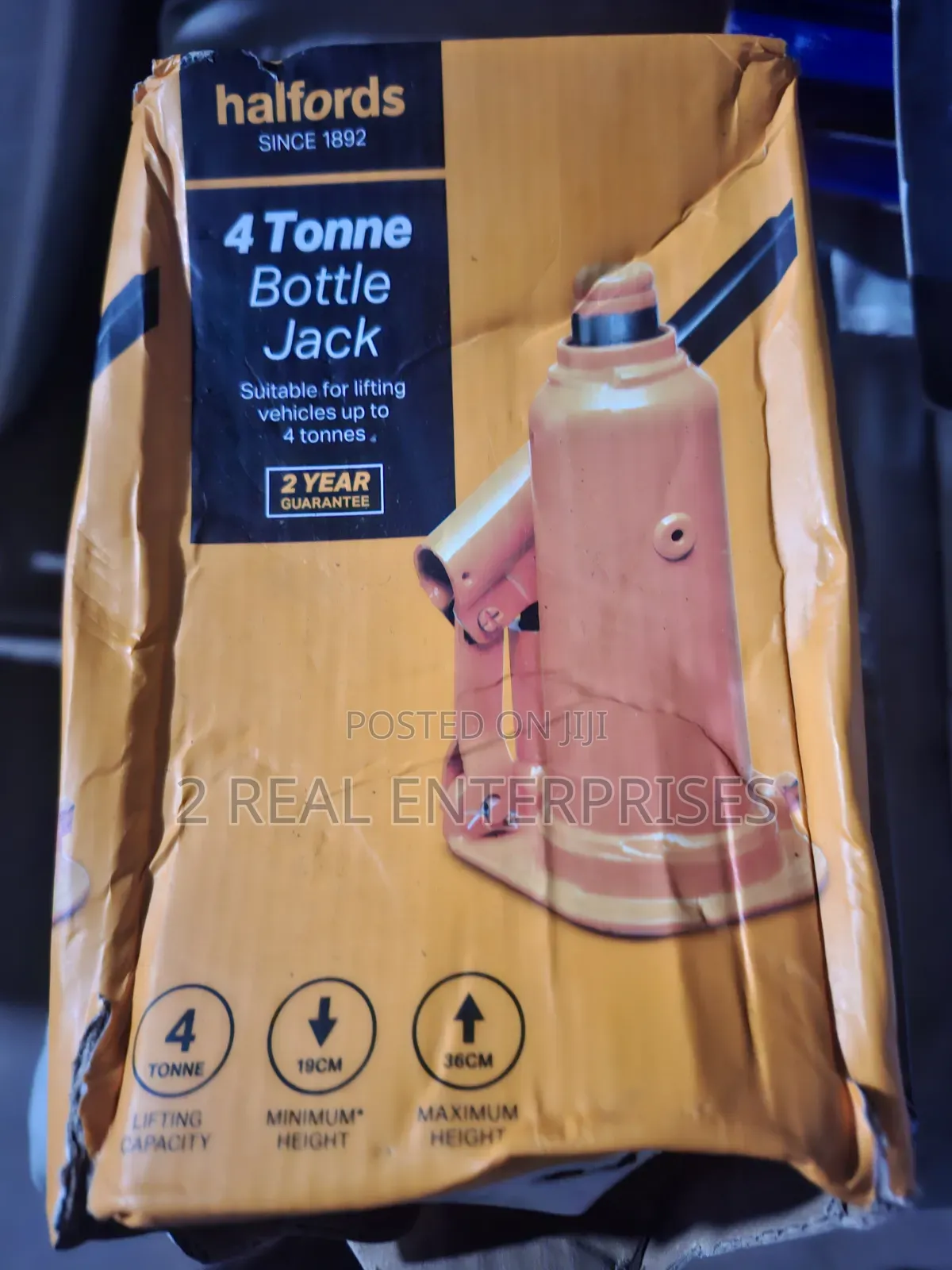 Halfords 4 Tonne Bottle Jack
