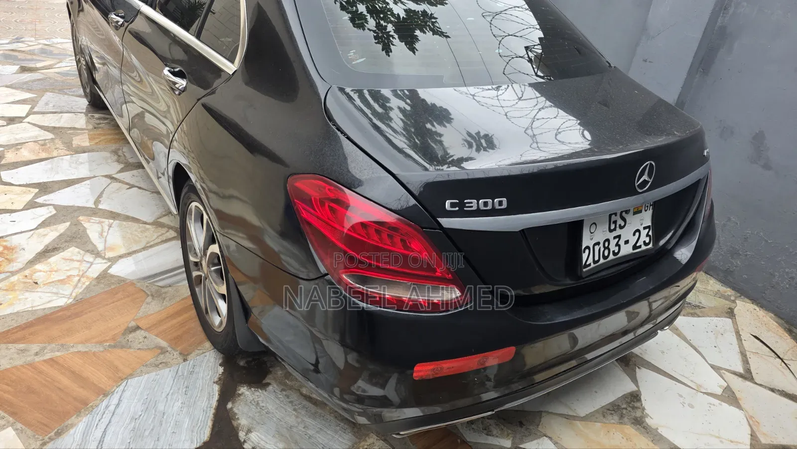 Mercedes-Benz C300 Luxury 4matic Sedan AWD (2.0L 4cyl 7A) 2017 Black