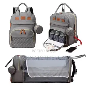 Baby Folding Bed / Mommy Diaper Bag