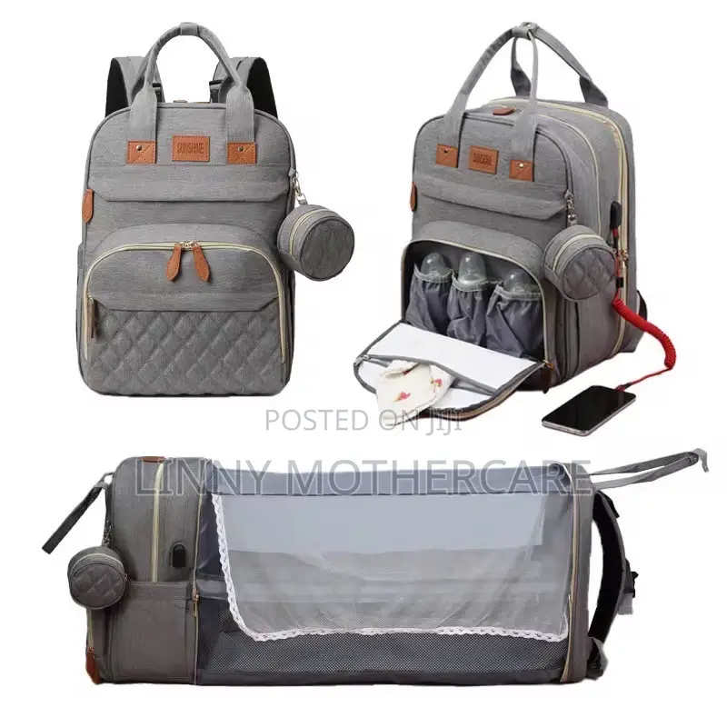 Baby Folding Bed / Mommy Diaper Bag