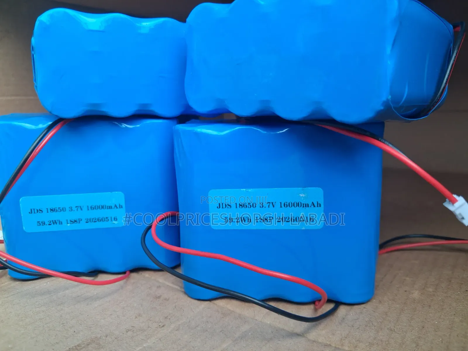 BaLithium Battery Pack 3.7v/12v