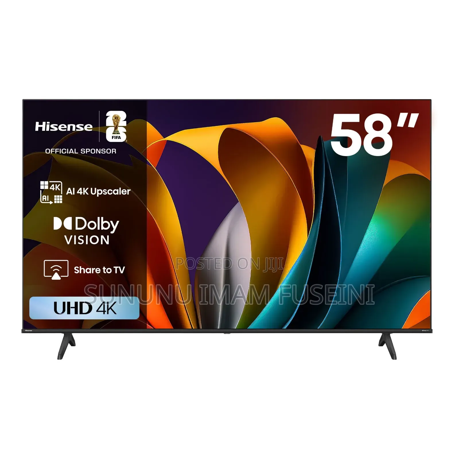 Hisense 58 Inches Smart TV