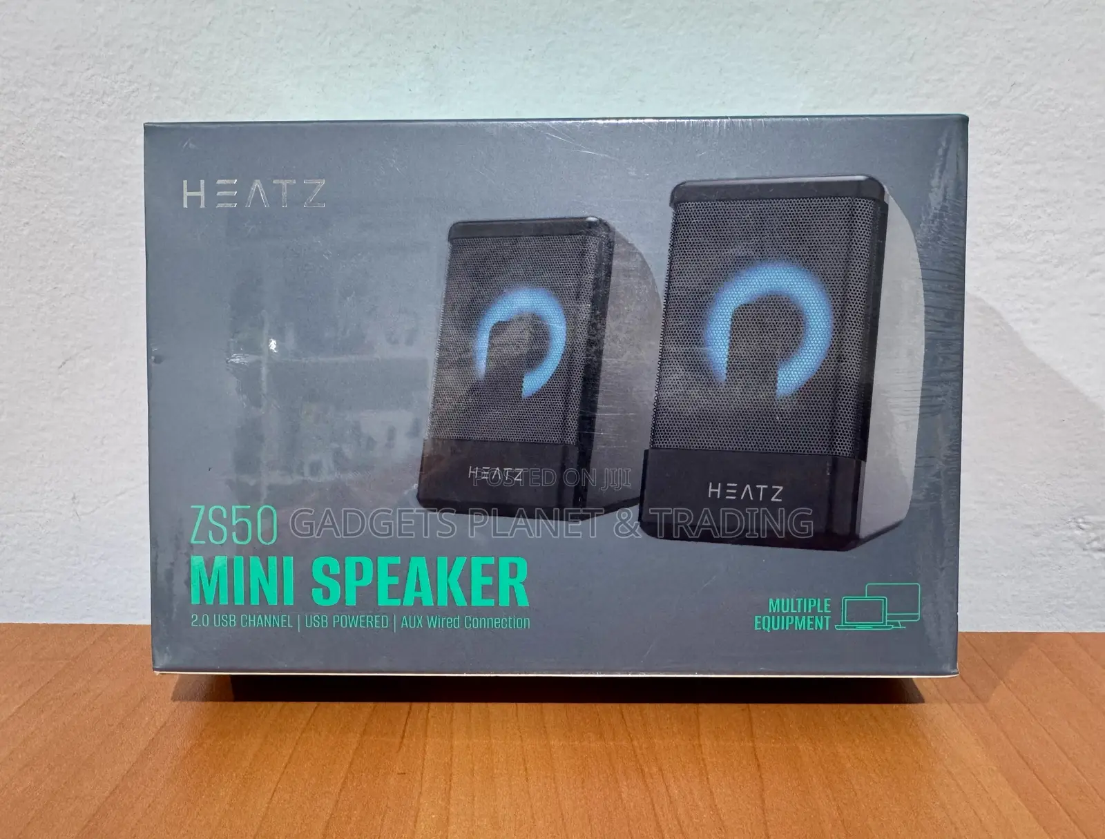 Heatz Mini Speaker USB Powered With Aux Wired Connection - ZS50