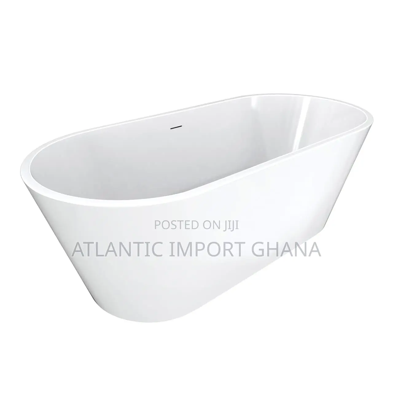 MAAX Chorale 67” Luxury Freestanding Bathtub | White | 2-Person