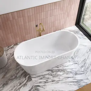 MAAX Chorale 67” Luxury Freestanding Bathtub | White | 2-Person