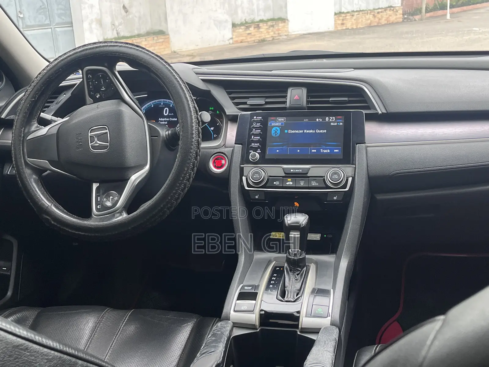 Honda Civic Touring 4dr Sedan (1.5L 4cyl) 2017 White