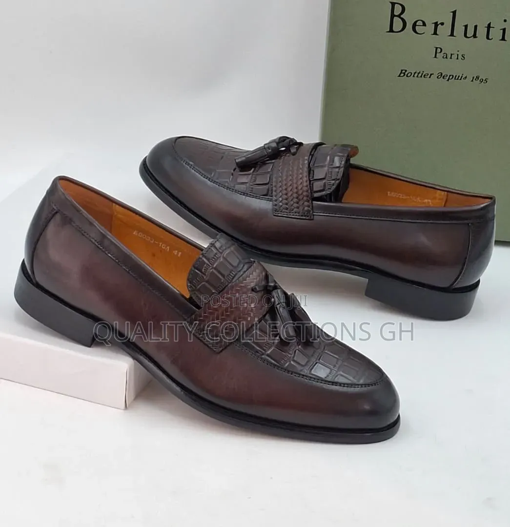 Berluti Leather Loafers