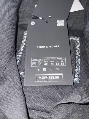 Classic Black Denim Shirt